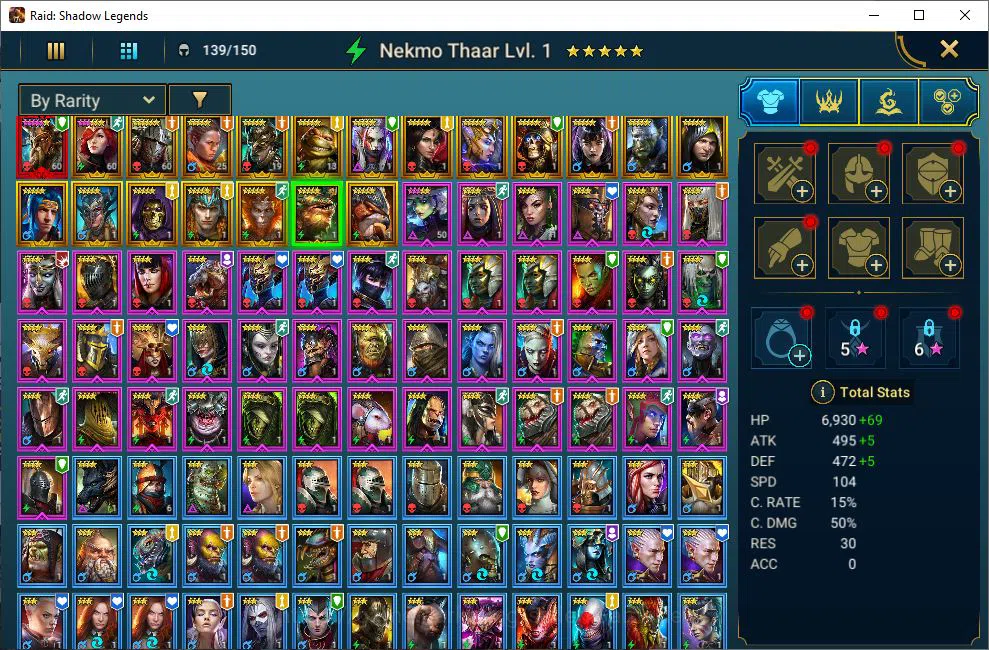 Raid: Shadow Legends Accounts Lv16 451K Power|1 Mythical(Alaz TheSunbearer)|19 L image 11