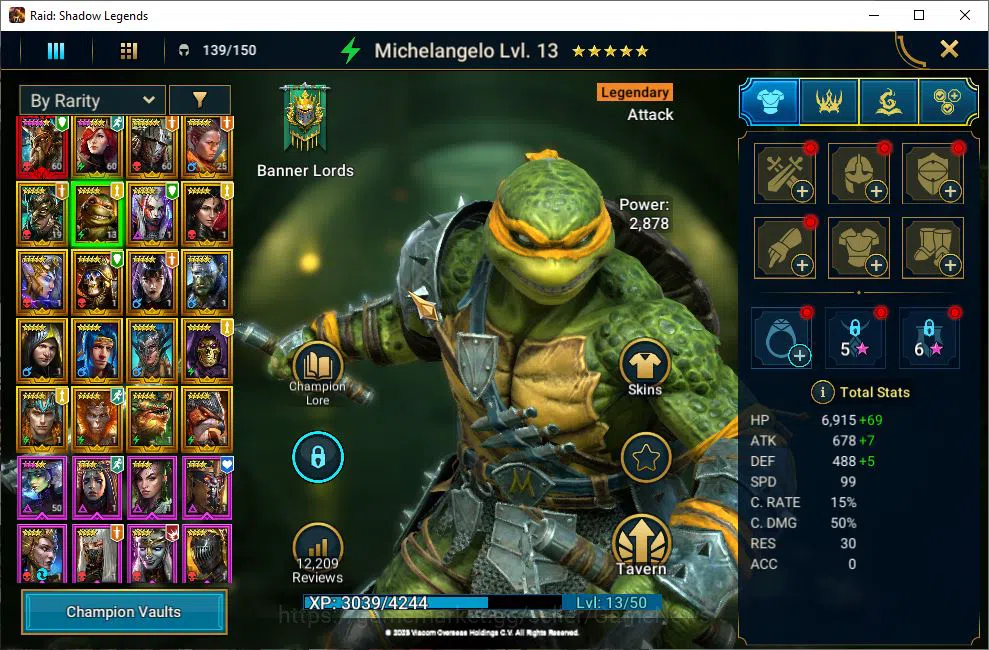 Raid: Shadow Legends Accounts Lv16 451K Power|1 Mythical(Alaz TheSunbearer)|19 L image 6