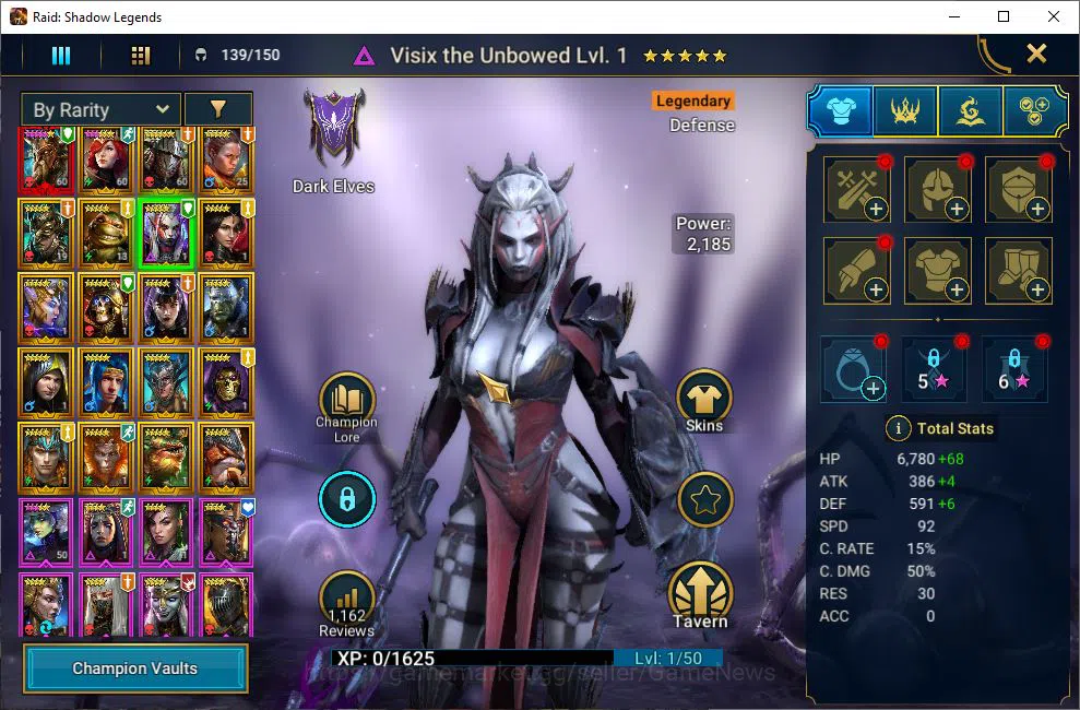 Raid: Shadow Legends Accounts Lv16 451K Power|1 Mythical(Alaz TheSunbearer)|19 L image 7