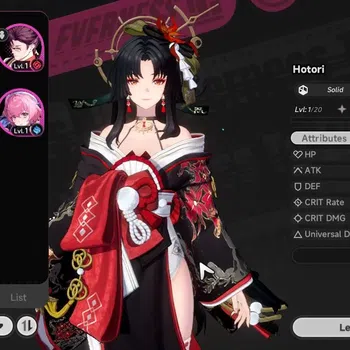 Neverness to Everness Accounts Global EU |HL 3| 1 SSR Limited Hotori+Sign +1 S-Cl image 1