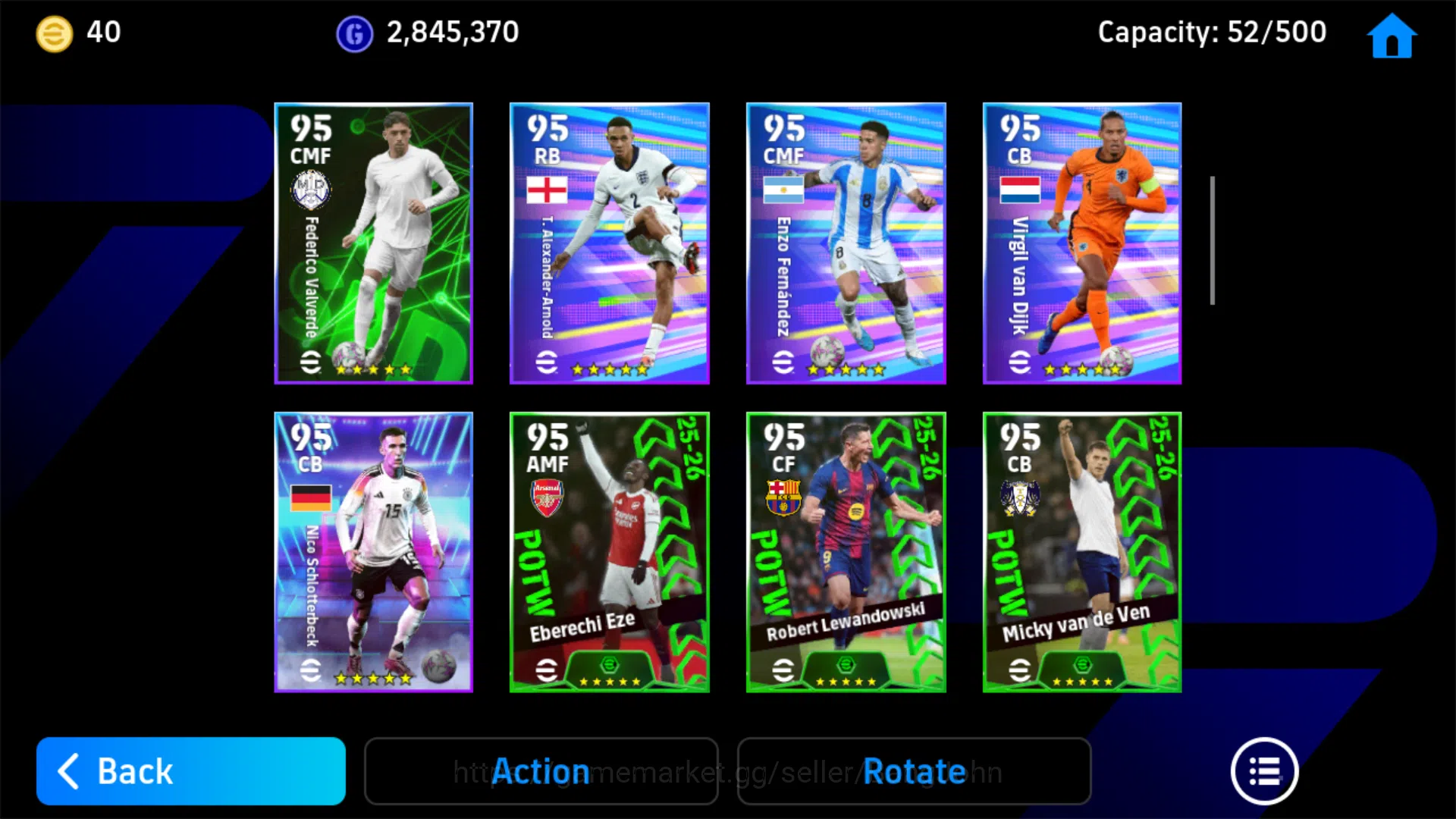 eFootball Accounts Others Power 3141 | Jan Oblak Show Time | Yaya Toure Epic DB | Javier Zanetti | kevin De Bruyne | Andrew 6
