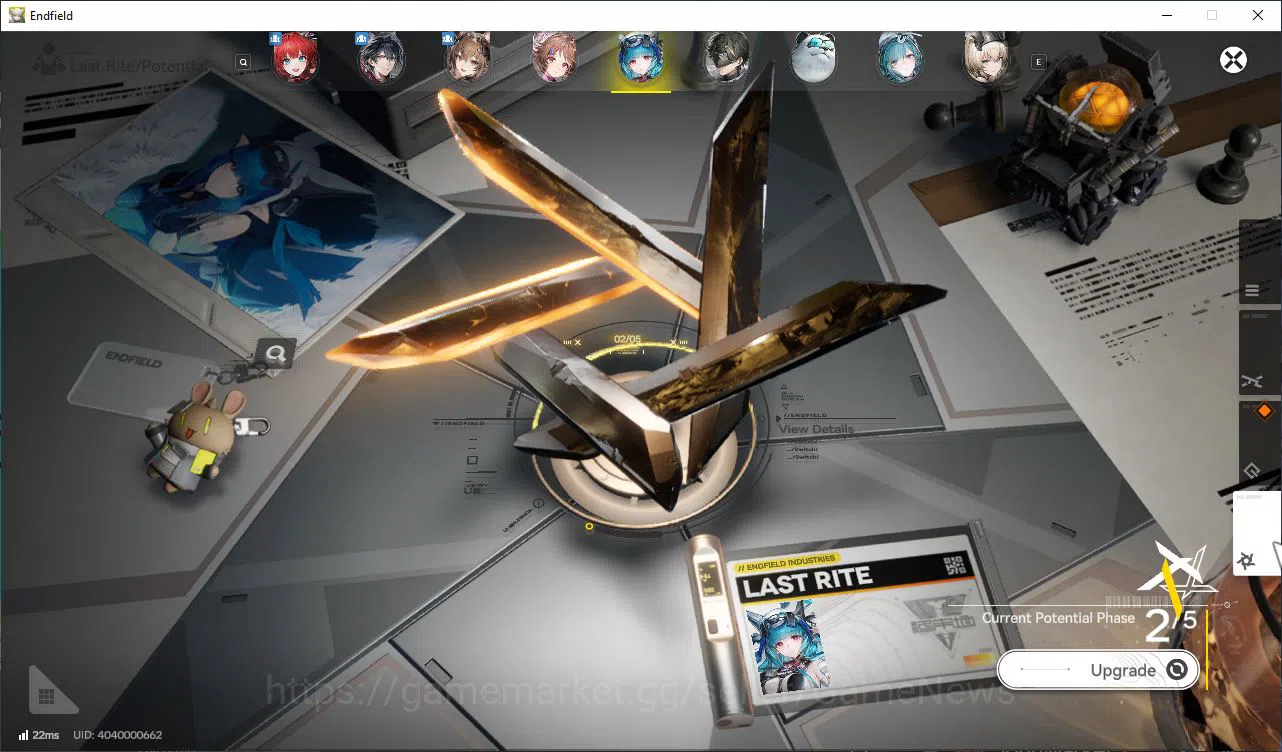 Arknights: Endfield Accounts Asia Lv52|48k Oro + 1,8K Arsenal|4SSR[(Laevatain,A image 5