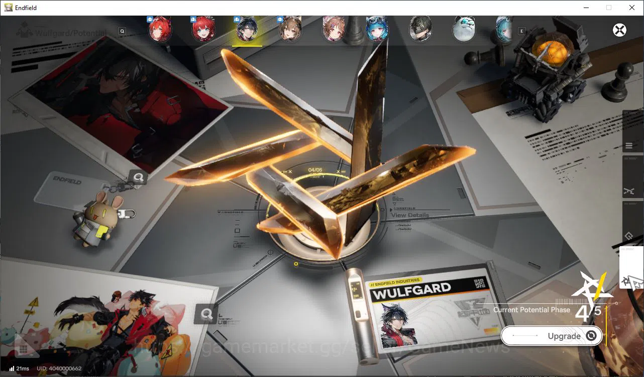 Arknights: Endfield Accounts Asia Lv52|48k Oro + 1,8K Arsenal|4SSR[(Laevatain,A image 9