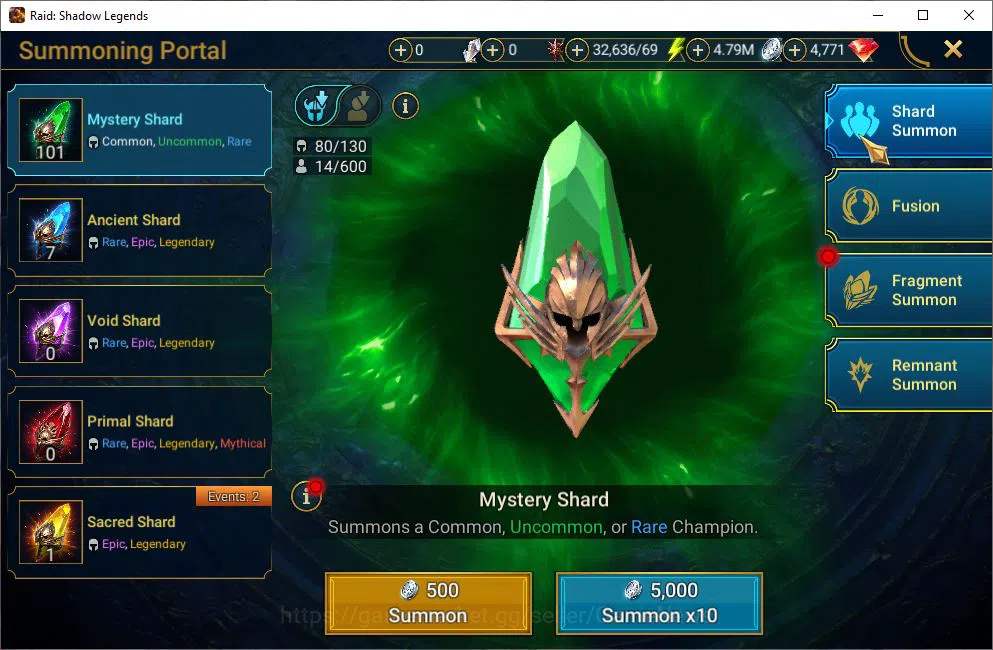 Raid: Shadow Legends Accounts Lv18 283K Power|1 Mythical (The Calamitus)|15 Lege image 14