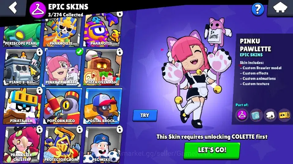 Brawl Stars Accounts 2043 Trophy|18 Brawlers 2 Max Lvl (Full Buffies Ed image 8