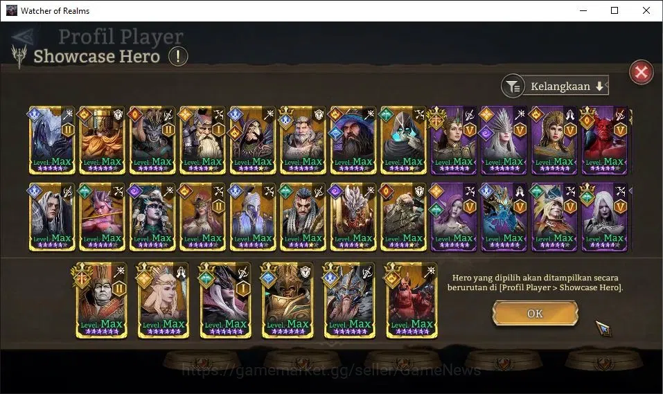 Watcher of Realms Accounts GLOBAL 60x|7M Power|8 Lord[PraetusA2,ArachaA1,Laya image 11