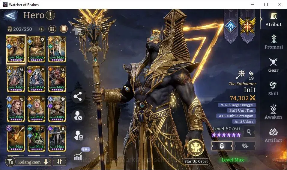 Watcher of Realms Accounts GLOBAL 60x|7M Power|8 Lord[PraetusA2,ArachaA1,Laya image 14
