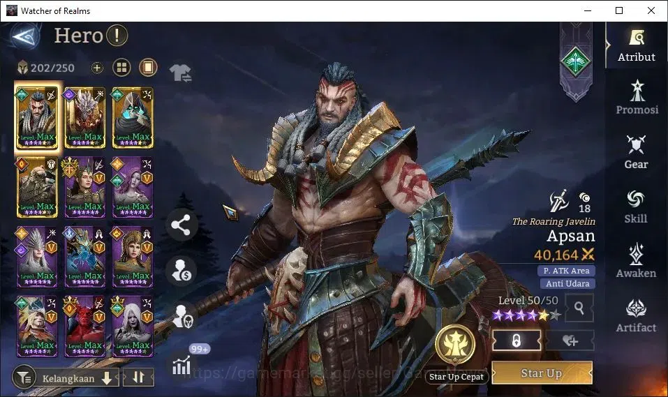 Watcher of Realms Accounts GLOBAL 60x|7M Power|8 Lord[PraetusA2,ArachaA1,Laya image 17