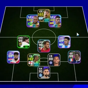 eFootball Accounts Legends & Iconic Players Android|3 Show Time James Rodriguez,Neymar Jr,Lionel Messi|2 Epic Sergio