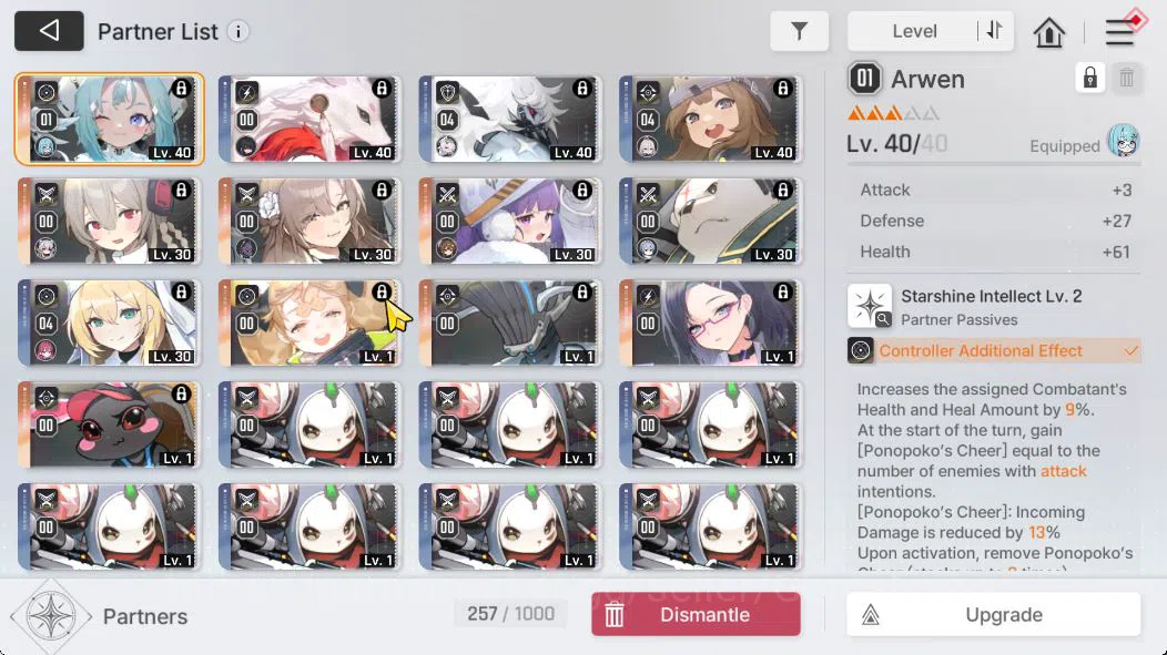 Chaos Zero Nightmare Accounts Global Lv37|6SSR[Khalipe,Renoa,Kayron,Nine,Etc]+11 SR(TressaM2,NiaM1,AmirM3,Etc)8SR 3