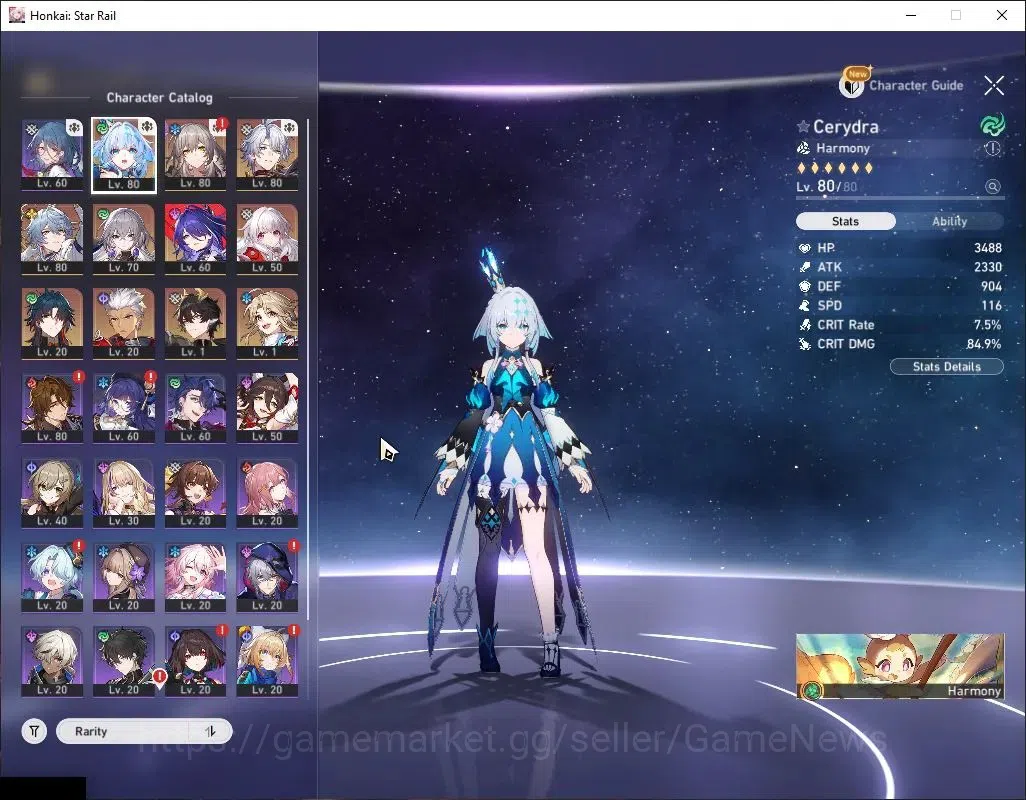 Honkai Star Rail Accounts Asia|TL 64|Phainon Prem Team|7 Limited|Acheron+Sig image 4