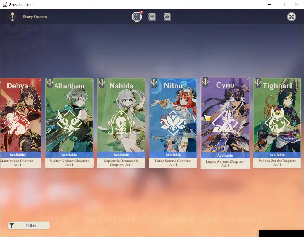 Genshin Impact Accounts ASIA|AR 57|8 Limited +2 (*5Weapon)|Neuvilette,Kazu image 16