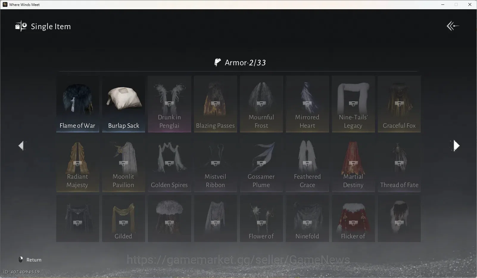 Where Winds Meet Accounts Global|Lv95|GS 30K|1HC USED, 1 HC UNUSED with 15k Elegance|Kun Umbra, Leopard Lv2, etc|Oddity 20