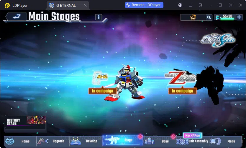 SD Gundam G Generation ETERNAL Accounts Global Rank 1 | FreshStory | 100+K Diamond, Selector Banner On, 8Gundam SSR+ 2Supp 4