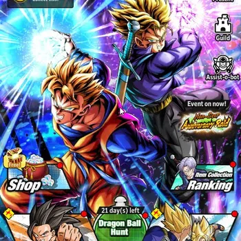 Dragon Ball Legends Accounts High-End Androidl |Lvl 158|10M Total Power | 26K CC | 1 UL | 1 LR | UL Super Saiyan Goku | LR