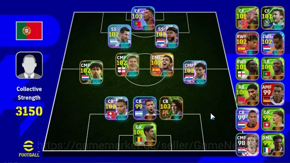 eFootball Accounts Legends & Iconic Players Android|Big Time Rodri 19 Jul'26|4 Epic Carles Puyol,Frank Rijkaard,Steven 1