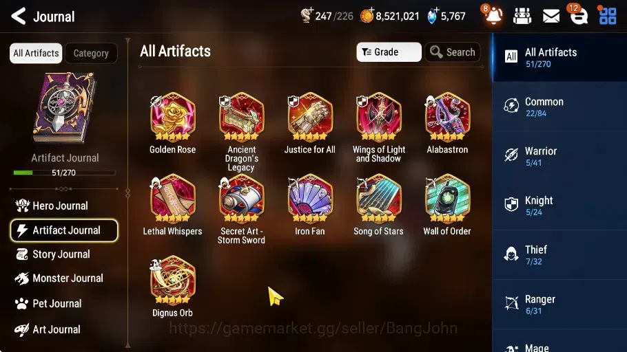 Epic Seven Accounts Global Unferif|2ML Salome,LoneWolf|SStone 5,7|Rank image 8