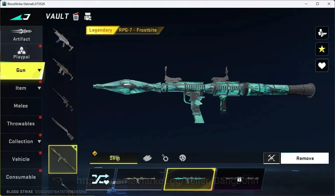 Blood Strike Accounts ASIA | Collab 7DS AK47 | Skin Striker Ultra JET Fl image 3