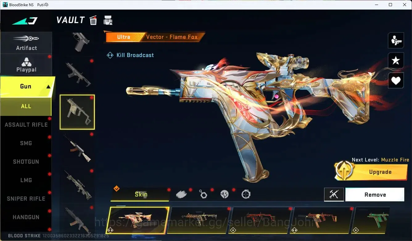 Blood Strike Accounts ASIA | Eternal Desert Eagle Scorpius Lv1 | 2 7DS | image 10
