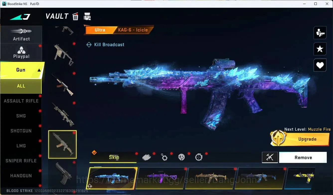 Blood Strike Accounts ASIA | Eternal Desert Eagle Scorpius Lv1 | 2 7DS | image 12