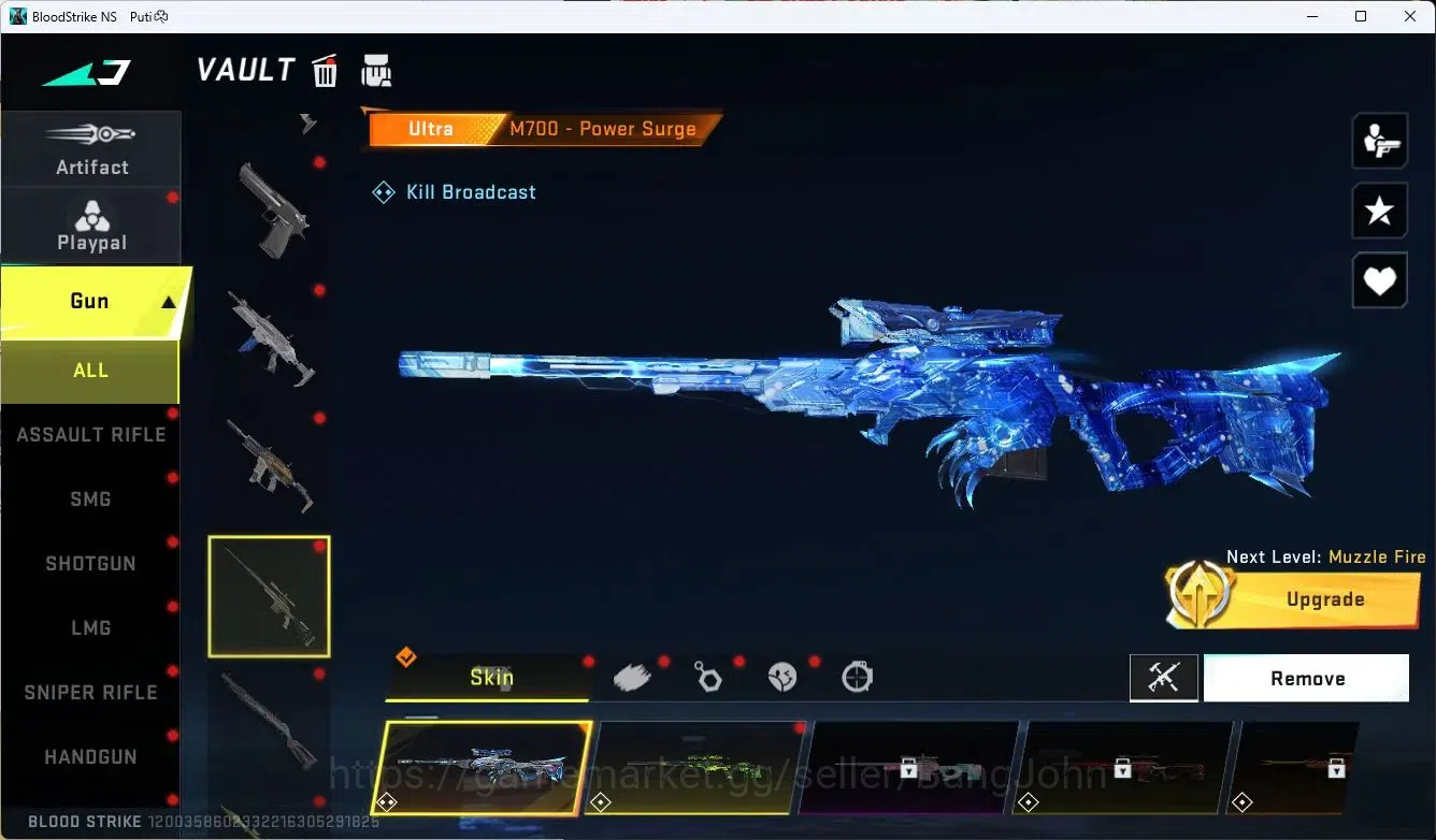 Blood Strike Accounts ASIA | Eternal Desert Eagle Scorpius Lv1 | 2 7DS | image 15