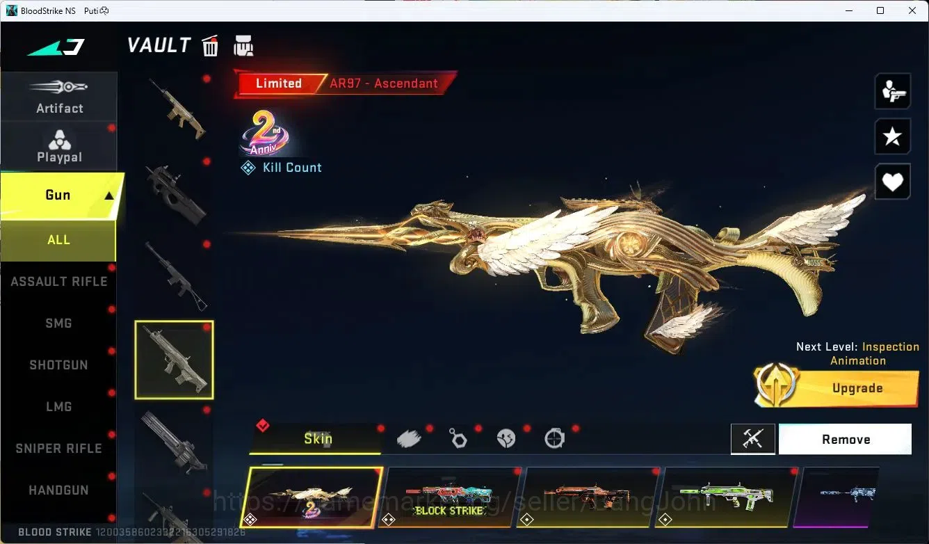 Blood Strike Accounts ASIA | Eternal Desert Eagle Scorpius Lv1 | 2 7DS | image 17