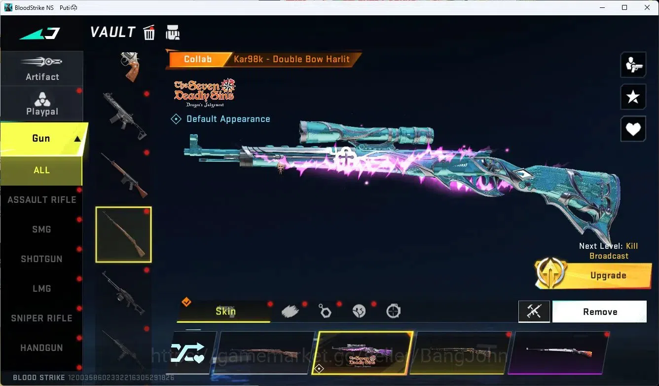 Blood Strike Accounts ASIA | Eternal Desert Eagle Scorpius Lv1 | 2 7DS | image 19