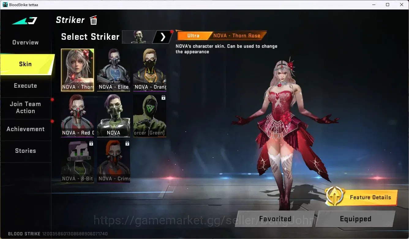 Blood Strike Accounts ASIA | 2 ETERNAL: AUG,Uzi | 2 AOT GUNS | 1 AOT STR image 7