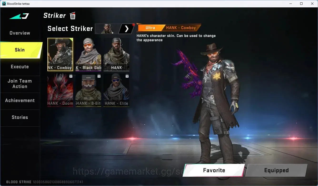 Blood Strike Accounts ASIA | 2 ETERNAL: AUG,Uzi | 2 AOT GUNS | 1 AOT STR image 9