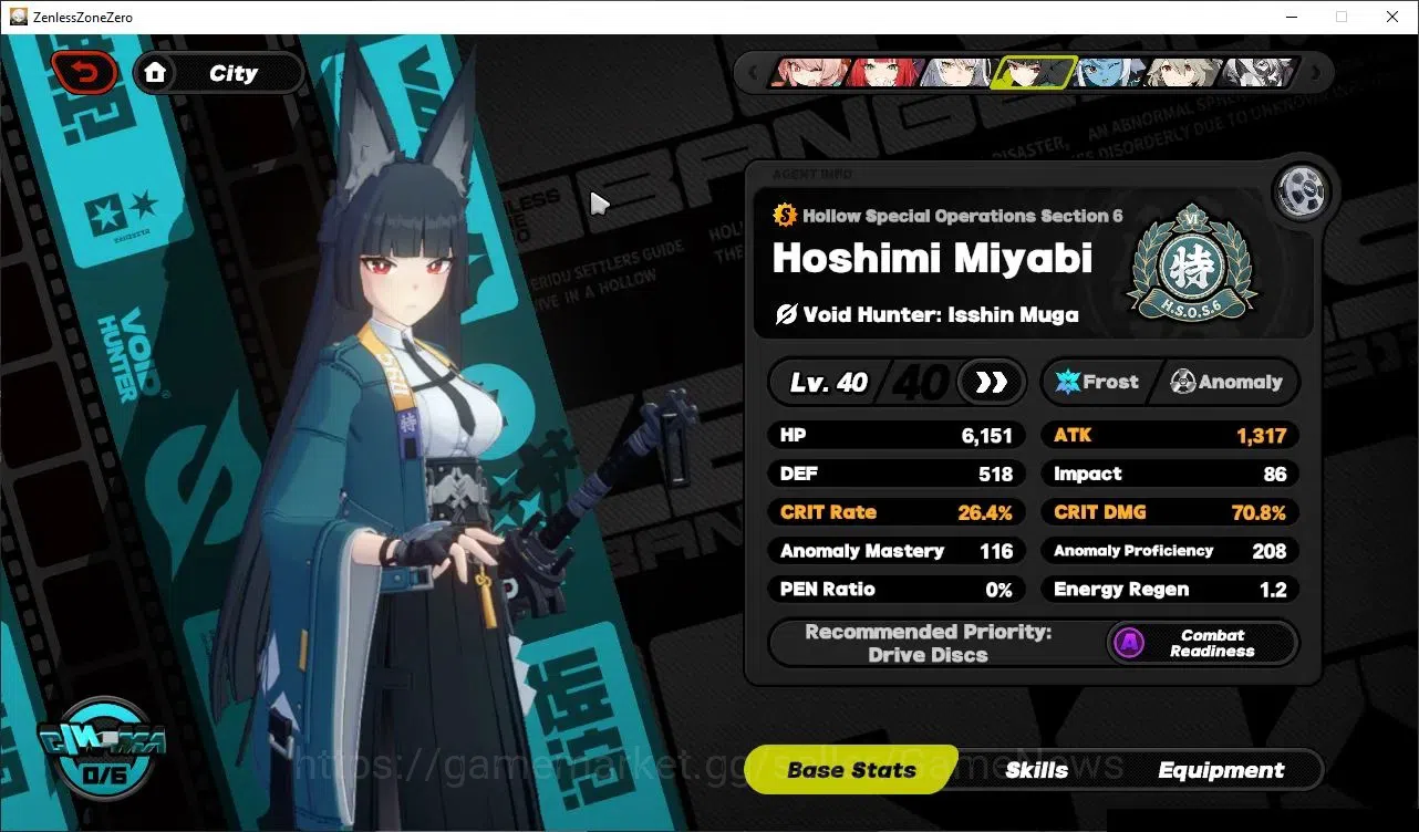 Zenless Zone Zero Accounts Starter ASIA|IK 38|15 EMT|5 Limited (Miyabi)+Sign Yuzuha,Yixuan,Zhao,Harumasa|5 STD Character|2 S 8