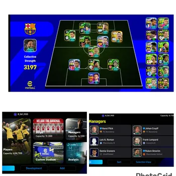 eFootball Accounts Legends & Iconic Players #8 Collective 3200+ Messi X Kun Aguero X Olise X Halland X Suarez X Gerrad X