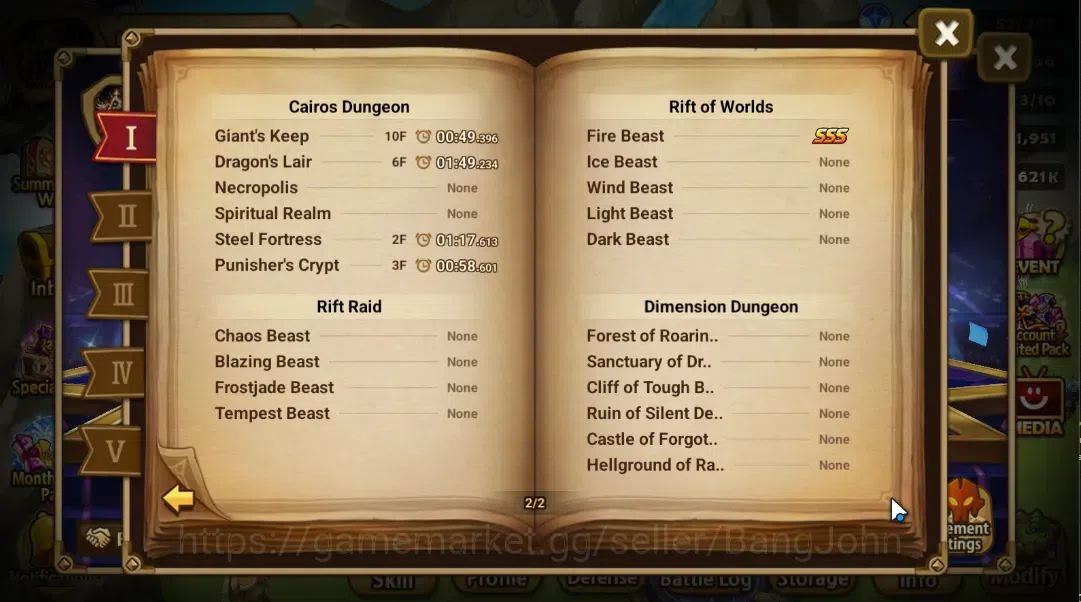 Summoners War: Sky Arena Accounts GLOBAL Lv76 2LND Combo (Artamiel, Gurkha)| 11 NB5  image 5