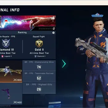 Blood Strike Accounts Others ASIA | 1 EVO Gun: FAL|1 Eternal Gun: Desert Eagle-Scorpius|4 Collab Guns|4 Ultra Guns |1 TR