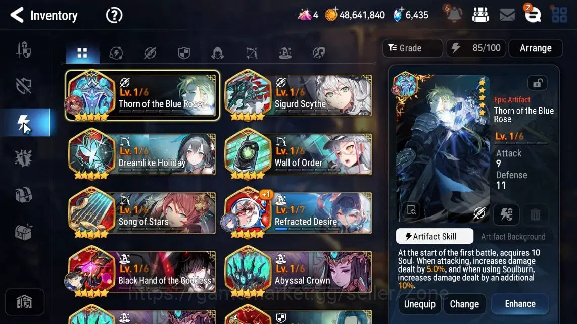 Epic Seven Accounts Unknown|7ML (Zio, LOTScales, LPKrau, ArbVildred, R image 9