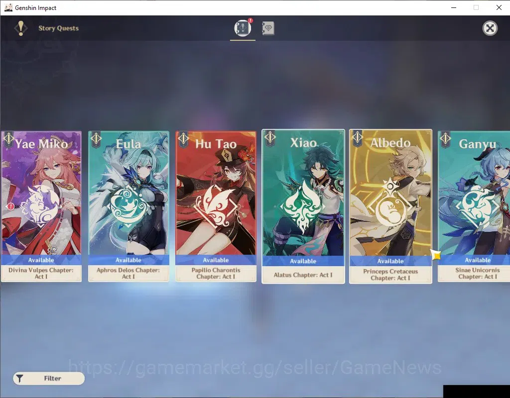 Genshin Impact Accounts ASIA|AR 48|4 Limited + 1 (*5Wep)|Linnea+Sign,Yelan image 17