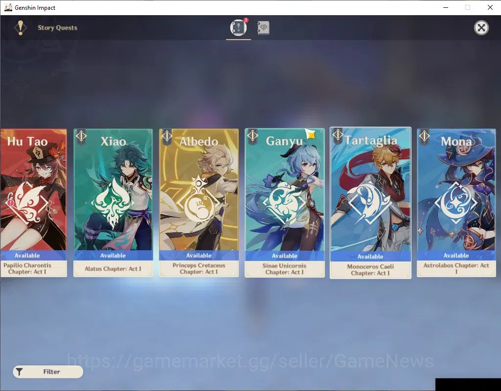 Genshin Impact Accounts ASIA|AR 48|4 Limited + 1 (*5Wep)|Linnea+Sign,Yelan image 18