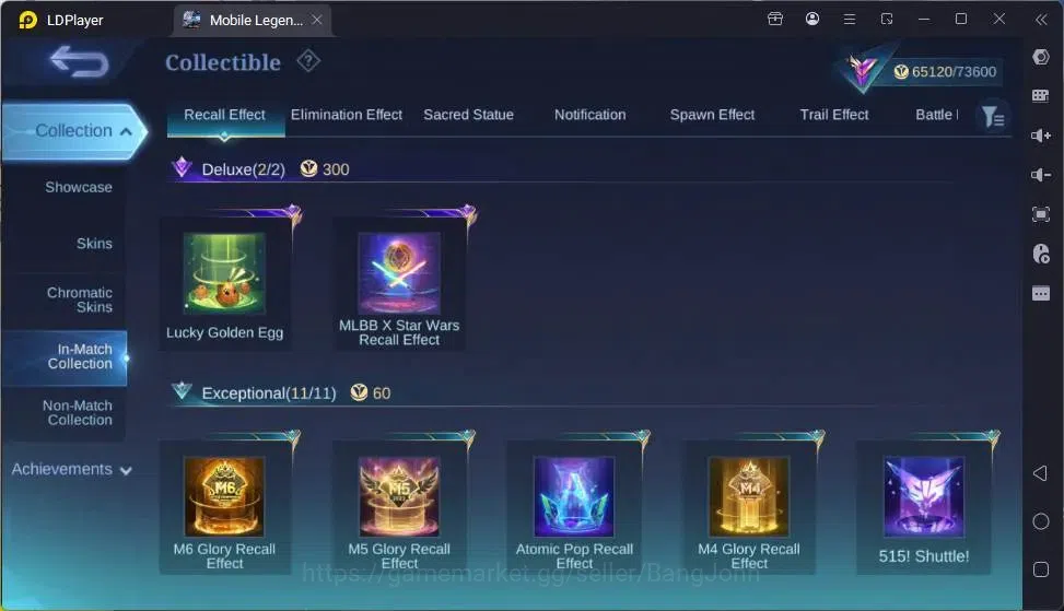 Mobile Legends: Bang Bang Accounts Global |Hero 132|Skin 307|Renowned|KOF Karina|CC N image 14