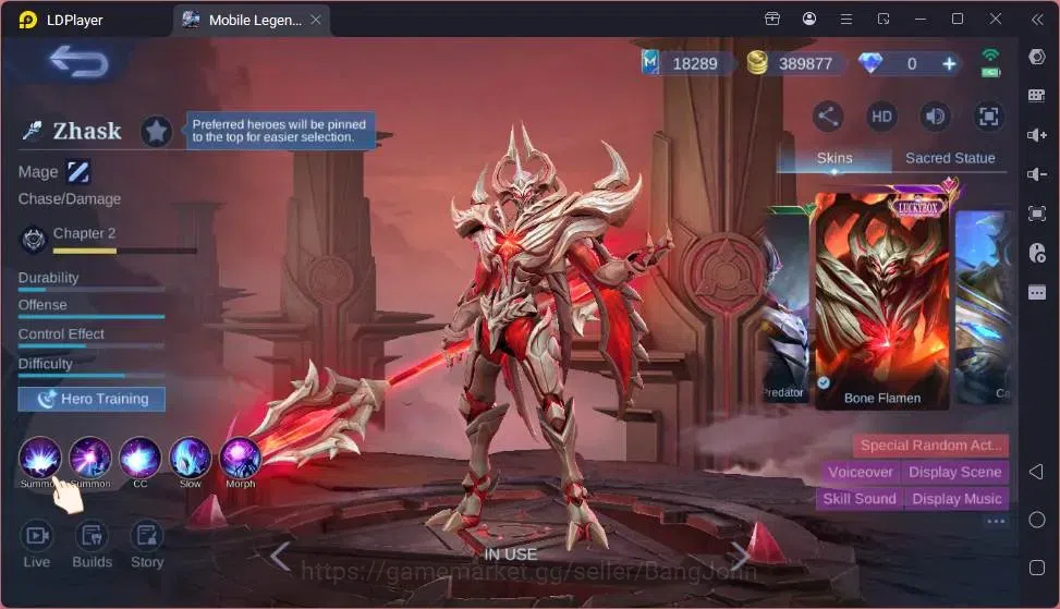 Mobile Legends: Bang Bang Accounts Global |Hero 132|Skin 307|Renowned|KOF Karina|CC N image 18