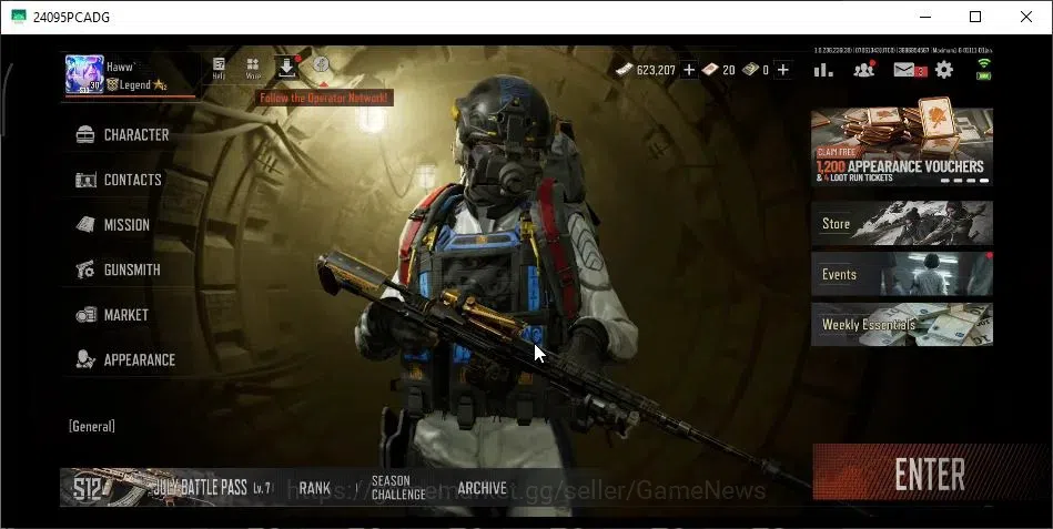 Arena Breakout Accounts MOBILE|Lvl 30|SV 169,4M|CV 105M|6 Utopia+3 SD|Flag image 1