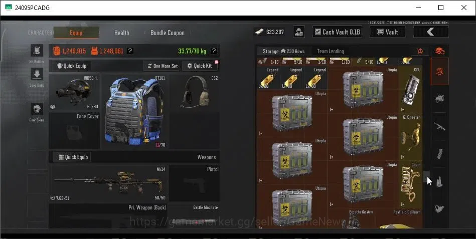 Arena Breakout Accounts MOBILE|Lvl 30|SV 169,4M|CV 105M|6 Utopia+3 SD|Flag image 3