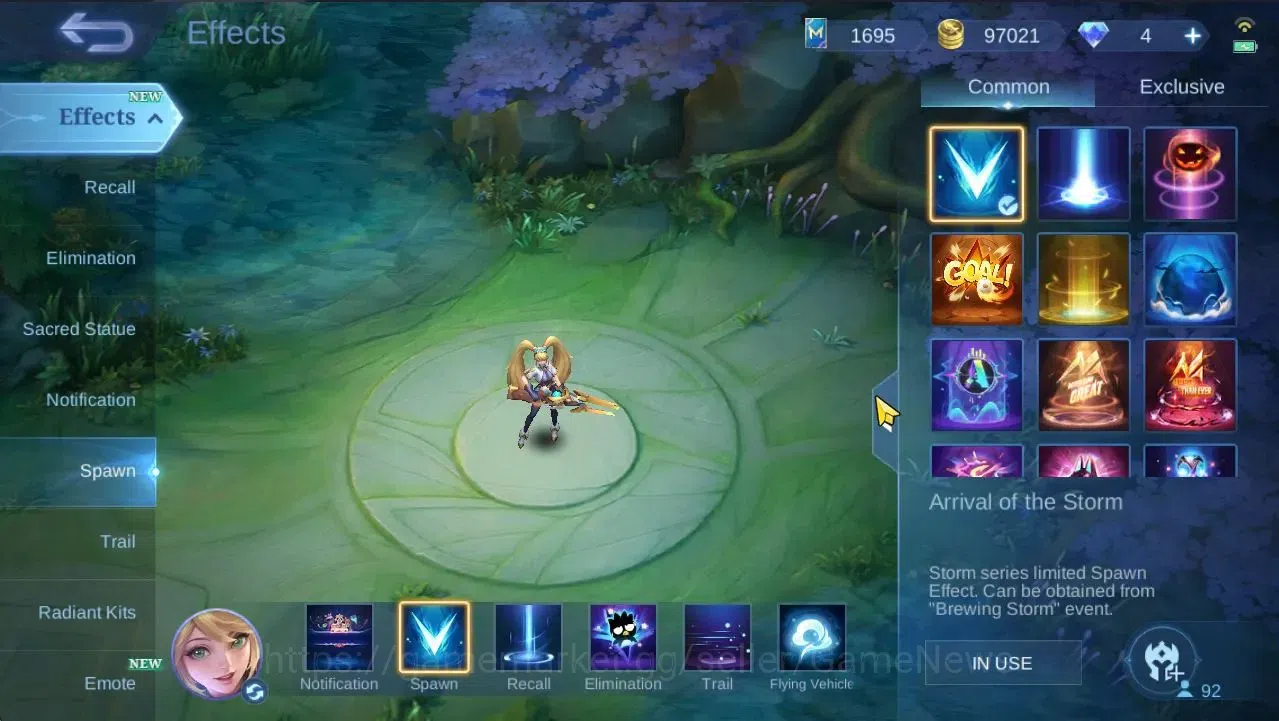 Mobile Legends: Bang Bang Accounts Hero 96|Skin 128|High Honor 32|CC Natalia,LB[Harit image 12