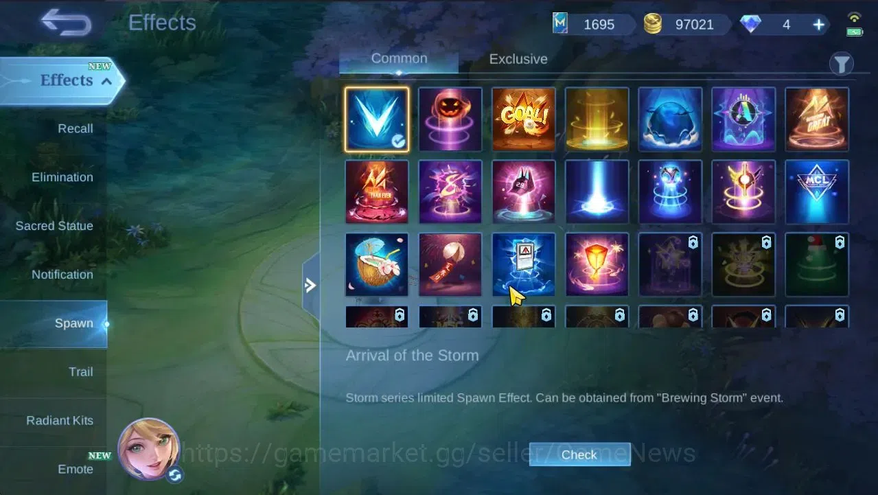 Mobile Legends: Bang Bang Accounts Hero 96|Skin 128|High Honor 32|CC Natalia,LB[Harit image 13