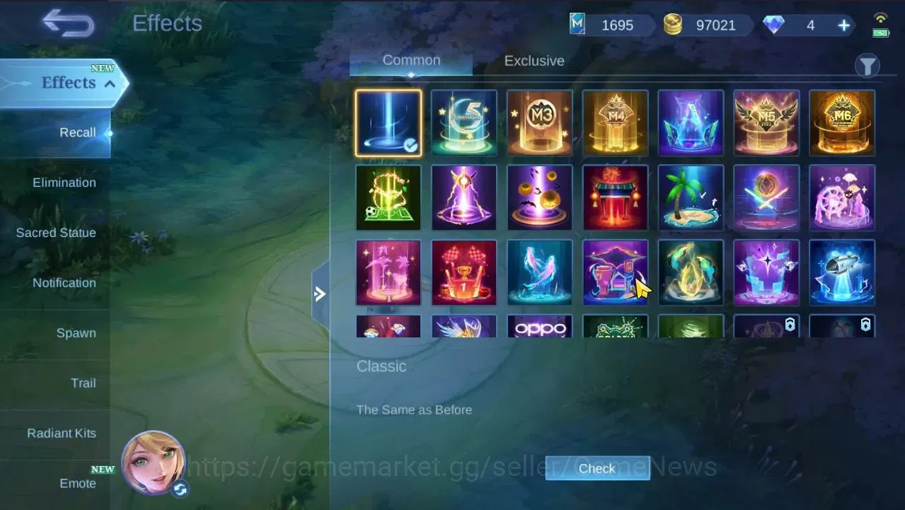 Mobile Legends: Bang Bang Accounts Hero 96|Skin 128|High Honor 32|CC Natalia,LB[Harit image 9