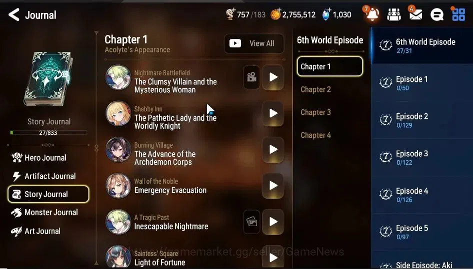 Epic Seven Accounts GLOBAL Unverif|New Era|2 ML(Rhiana&Luciel,Harsetti image 7