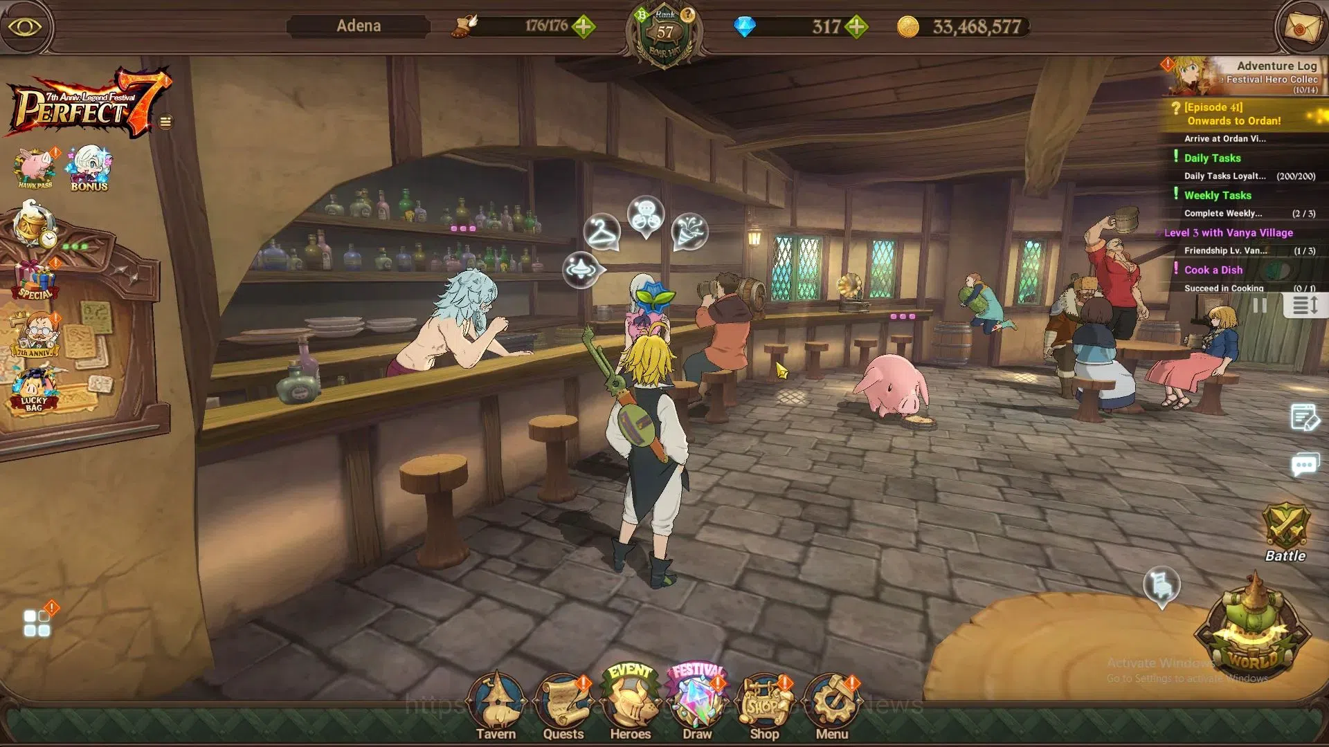 The Seven Deadly Sins: Grand Cross Accounts GLOBAL|1M CC|20 LS,317 Dm|2 LR+5 UR|Burnhild,Eliza image 1