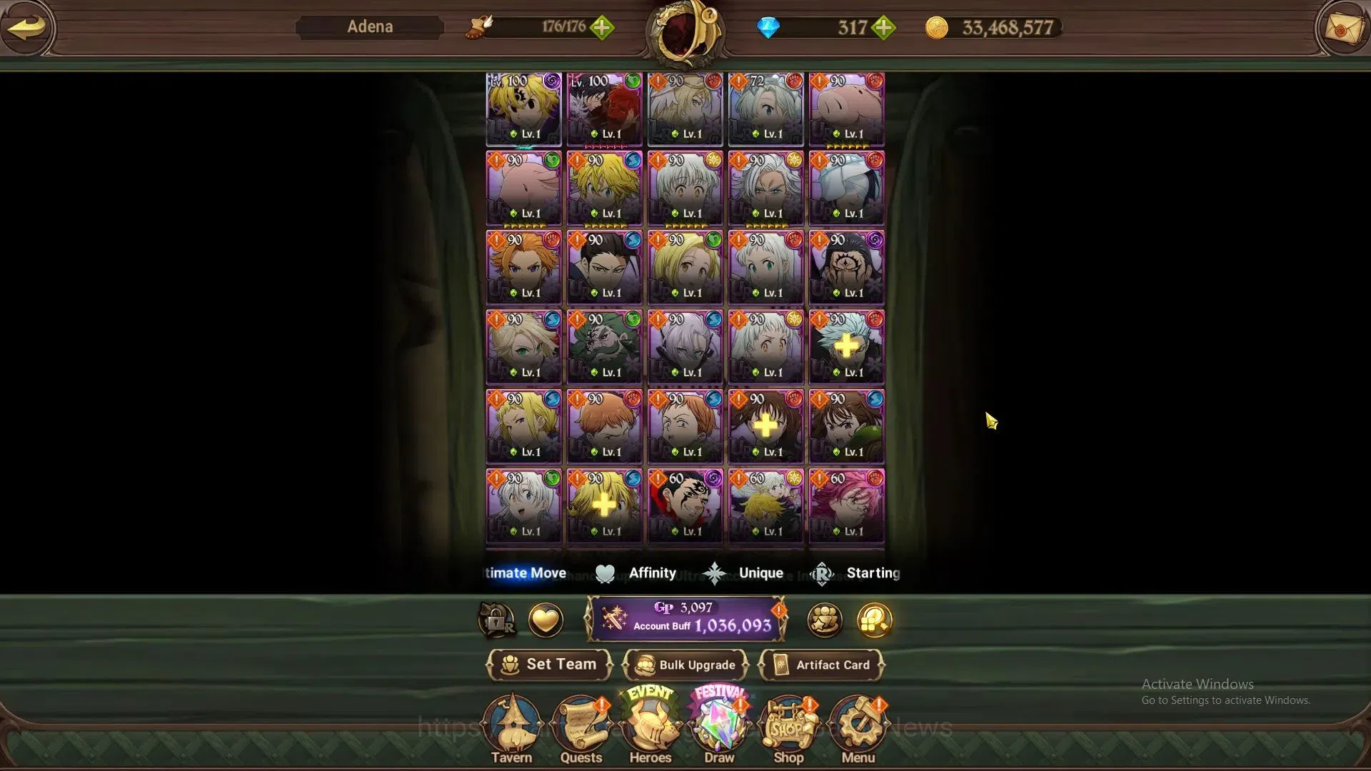 The Seven Deadly Sins: Grand Cross Accounts GLOBAL|1M CC|20 LS,317 Dm|2 LR+5 UR|Burnhild,Eliza image 3