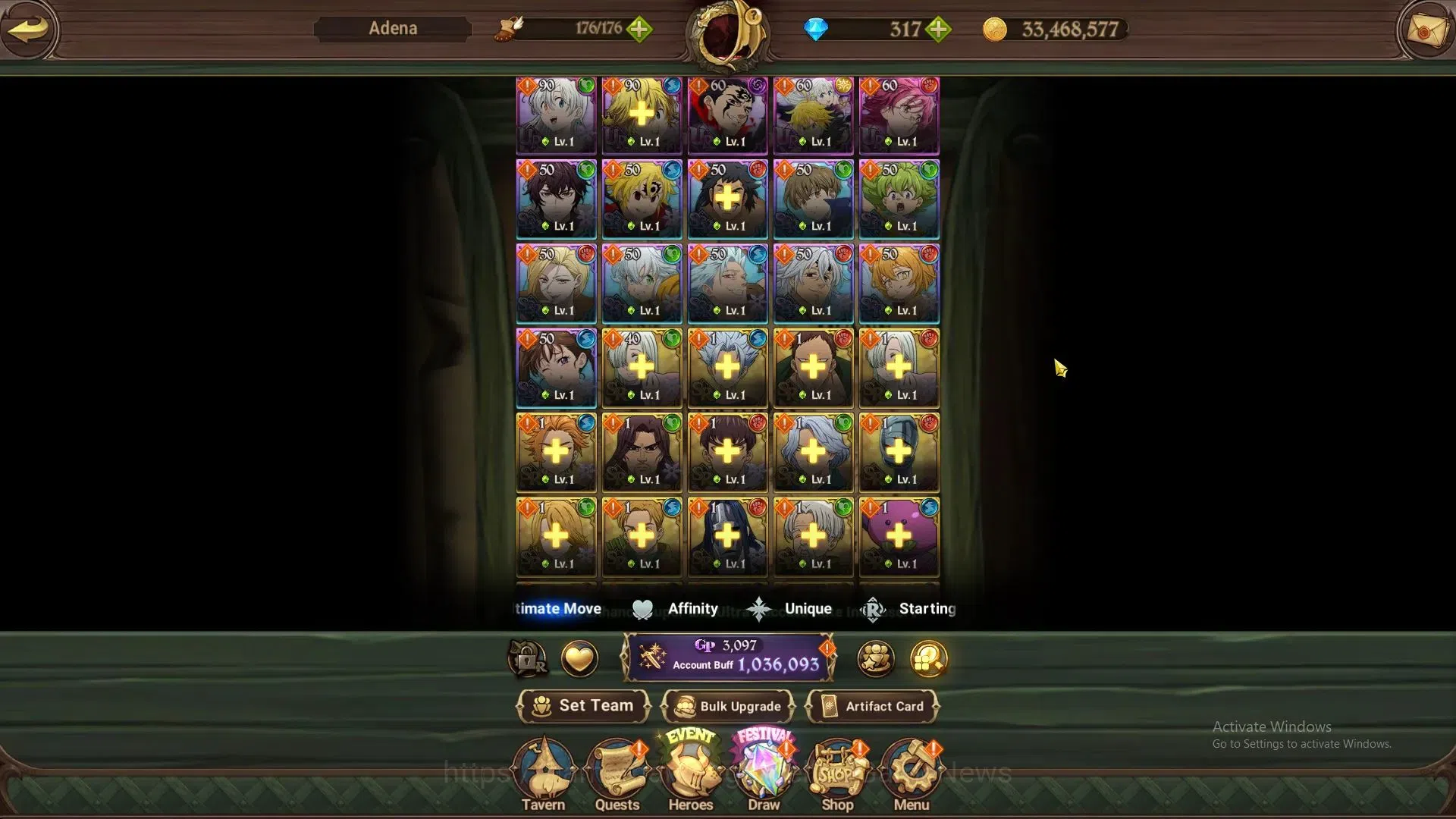 The Seven Deadly Sins: Grand Cross Accounts GLOBAL|1M CC|20 LS,317 Dm|2 LR+5 UR|Burnhild,Eliza image 4