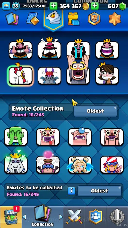 Clash Royale Accounts Lv 37|Trophy 7279|KTL 12|Limited Skin|Card 121| 2 image 17