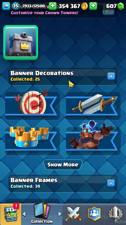 Clash Royale Accounts Lv 37|Trophy 7279|KTL 12|Limited Skin|Card 121| 2 image 18