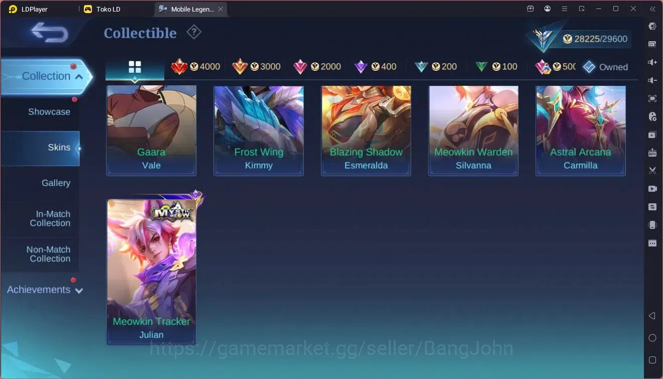 Mobile Legends: Bang Bang Accounts Global|Hero 95|Skin 133|Expert|CC Natalia|Meowkin image 12